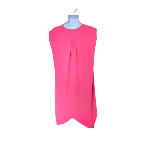 RACHEL Rachel Roy Sleeveless V-Neck Tunic in Bright Pink - Picture 7 of 9